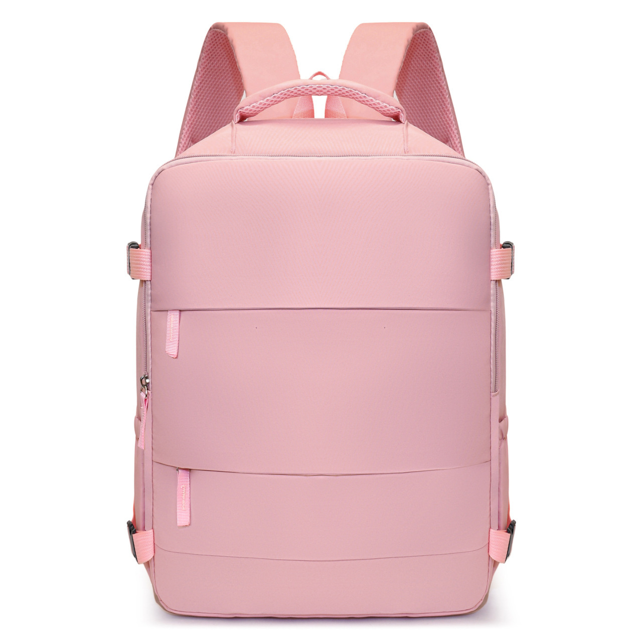 Women's Large Capacity Lightweight Multi-purpose Solid Color Travel Backpack - Image 8